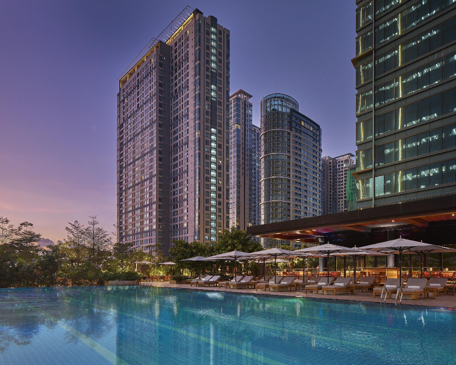 מלון טאגיג Grand Hyatt Manila מראה חיצוני תמונה