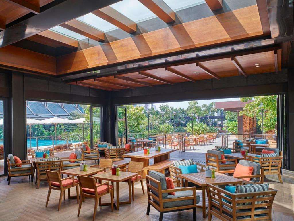 מלון טאגיג Grand Hyatt Manila מראה חיצוני תמונה